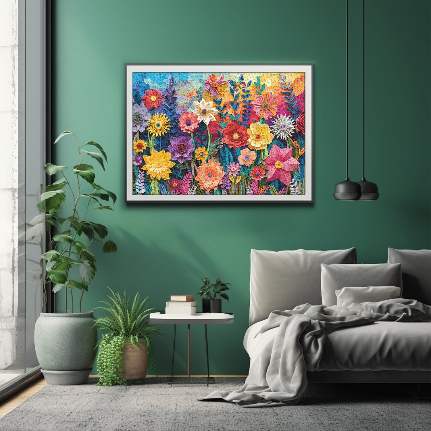 Puzzle colorato puzzle 1000 pezzi