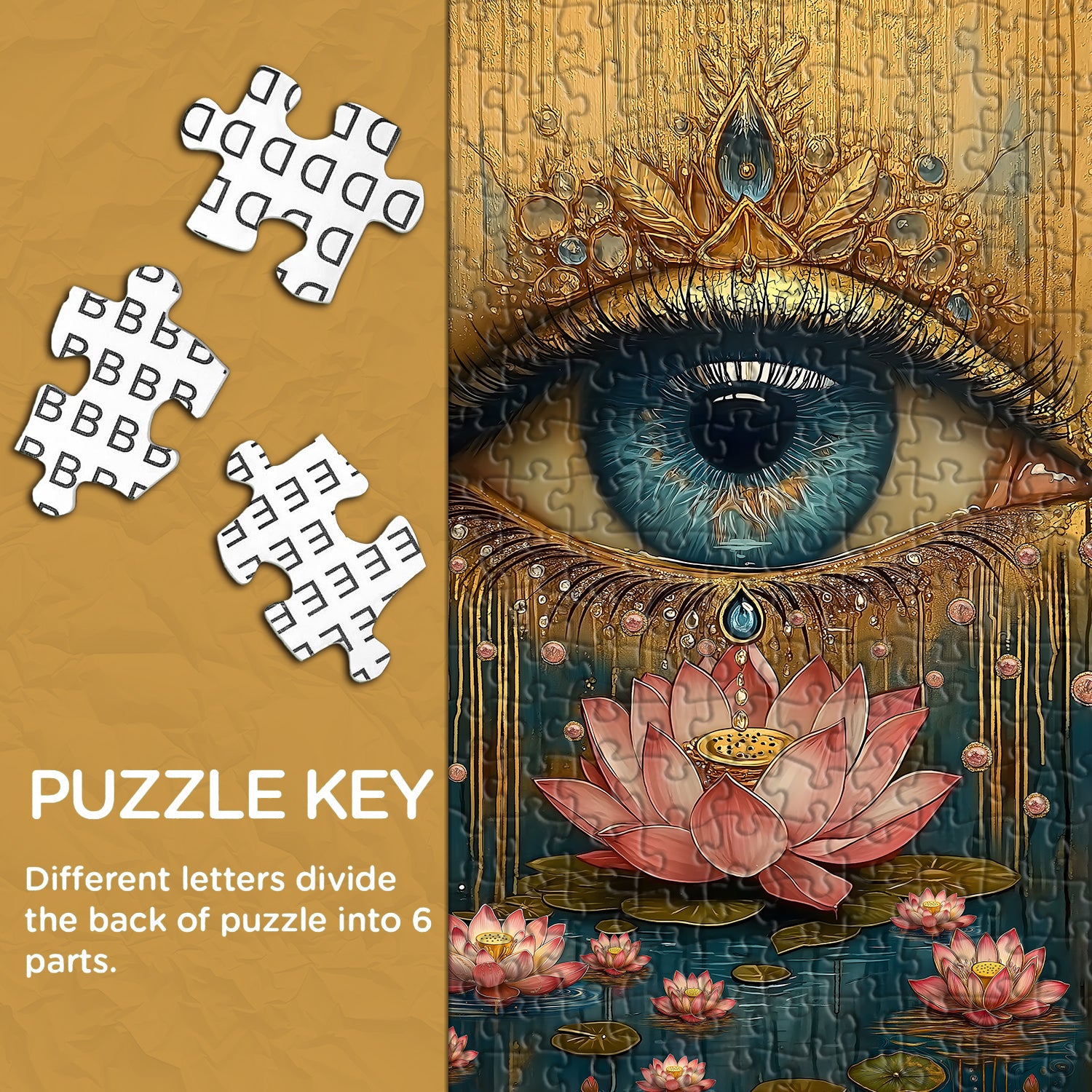 Mystic Lotus Eye Upzwew Pozzle 1000 pezzi