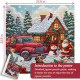 Weihnachtsgnom -Puzzles 1000 Stücke