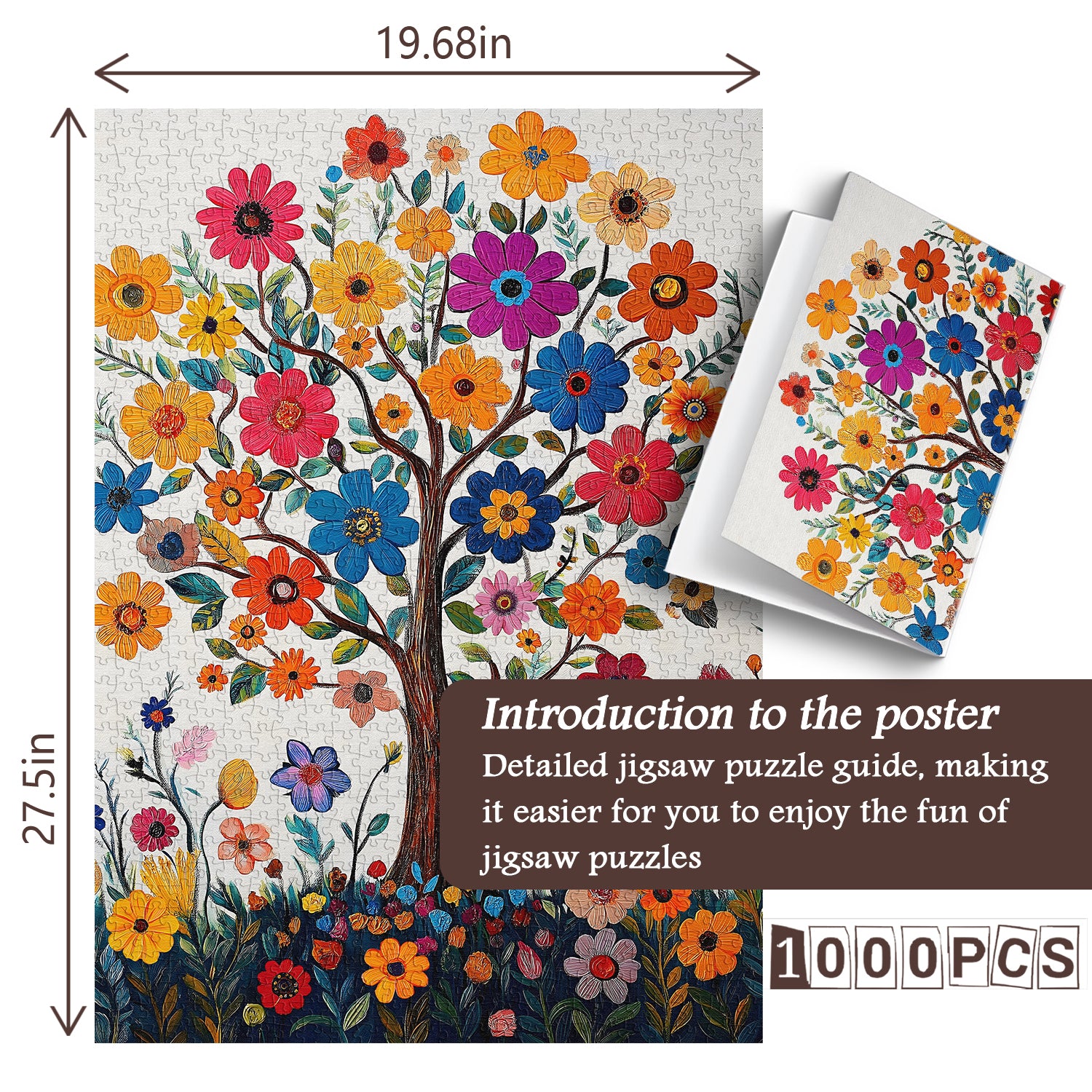 Puzzle fiore della vita puzzle 1000 pezzi