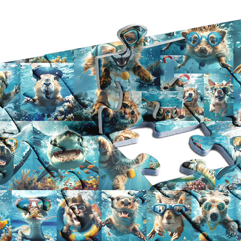 Puzzle de puzzle des bestioles sous-marines 1000 pièces