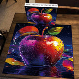 Regentropfen -Apfel -Puzzles 1000 Stücke