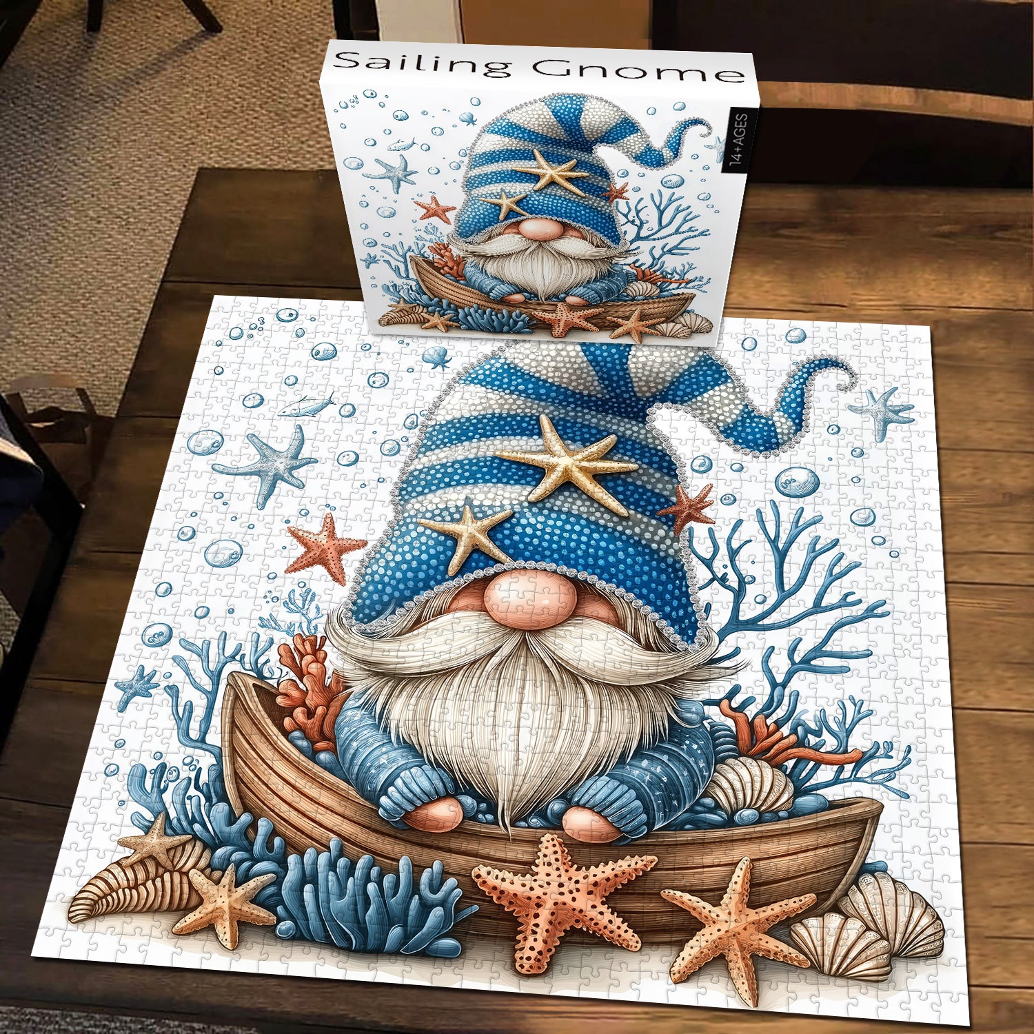 Puzzle de puzzle Gnome à voile 1000 pièces