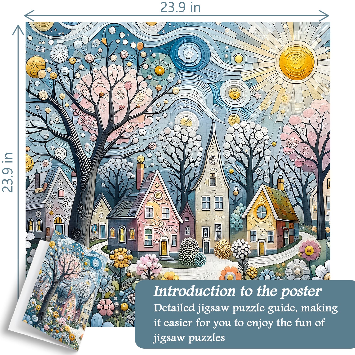 Frühlingsschwung Puzzle 1000 Stücke