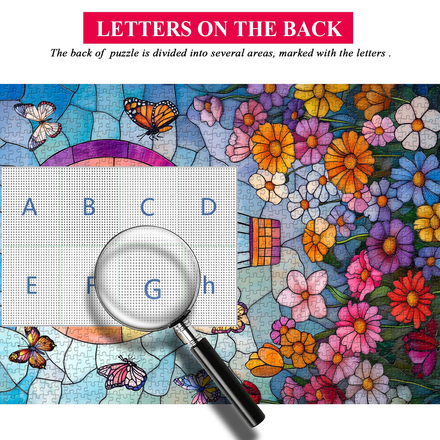 Flower Field Journey puzzle puzzle 1000 pezzi