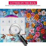 Flower Field Journey puzzle puzzle 1000 pezzi