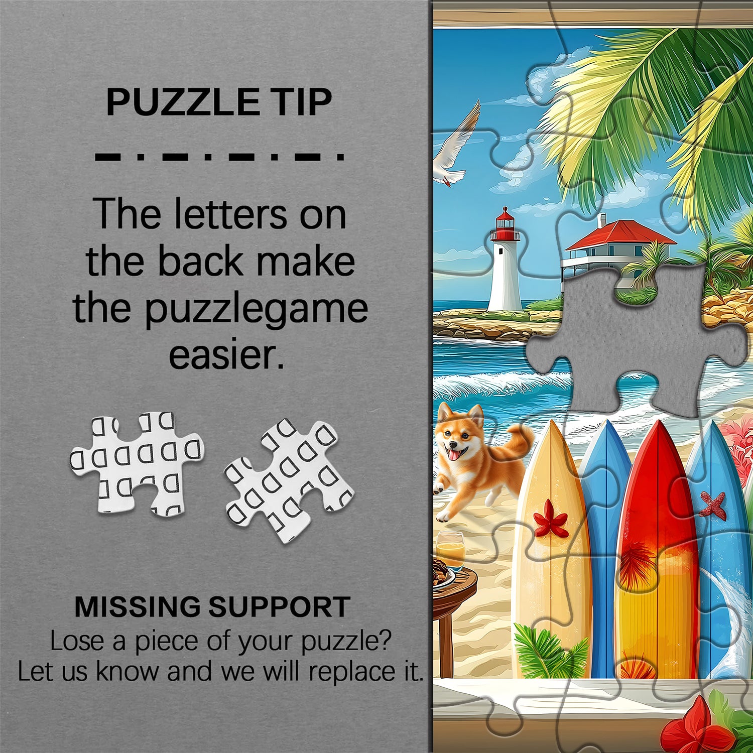 Colorful Coast Jigsaw Puzzles 1000 Pieces