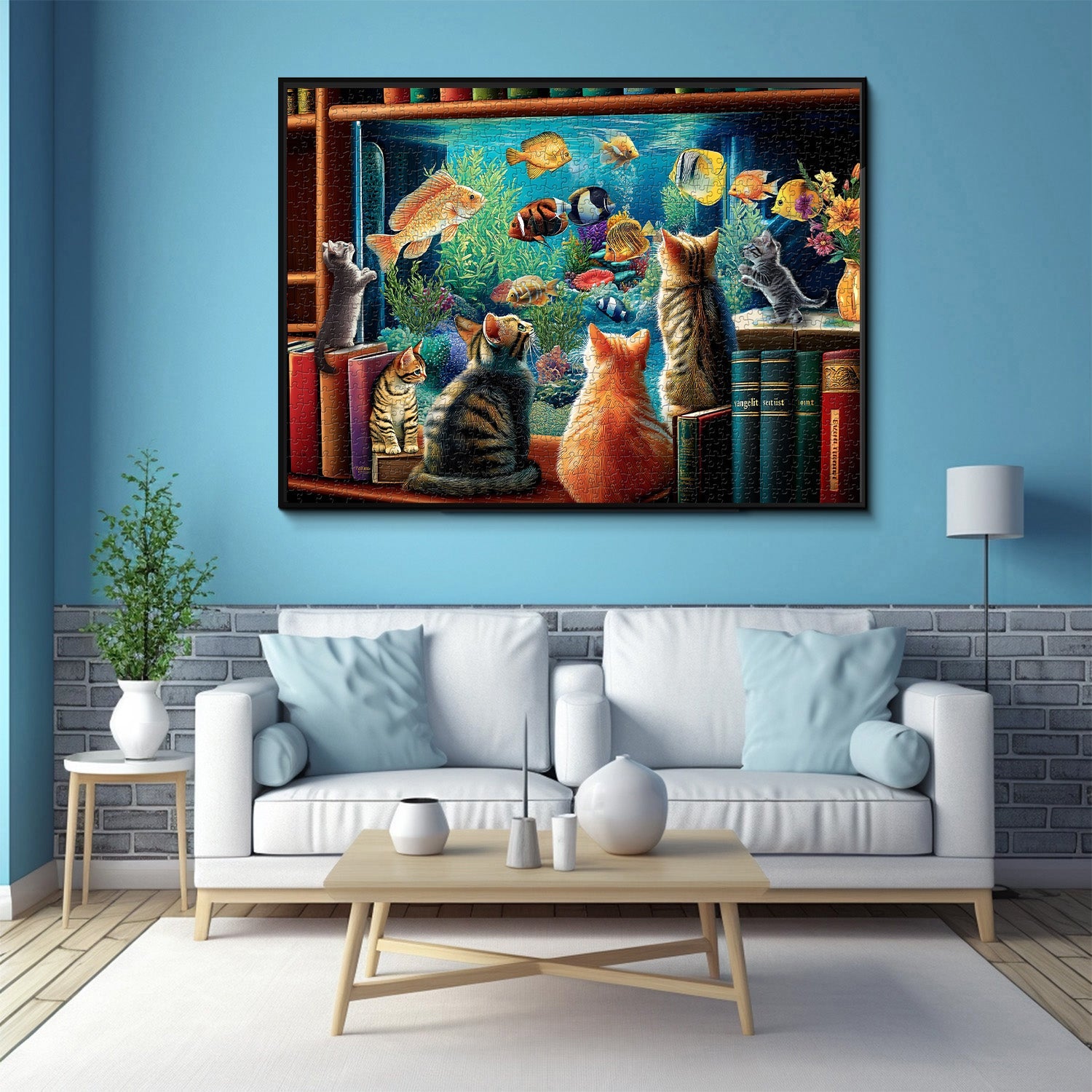 Cat's Gaze Puzzle Puzzle 1000 pièces