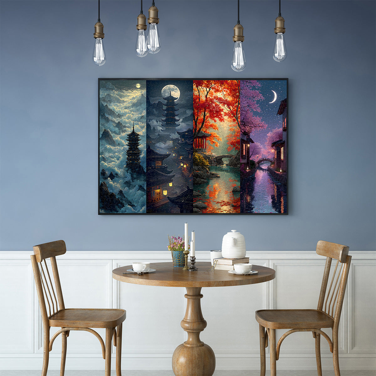 Puzzle con paesaggio eterno, 1000 pezzi