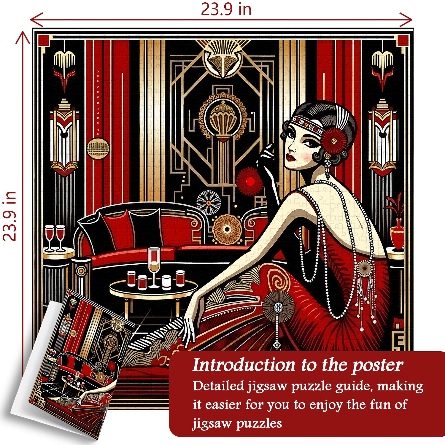 Jazz Age Elegance Puzzle 1000 pièces