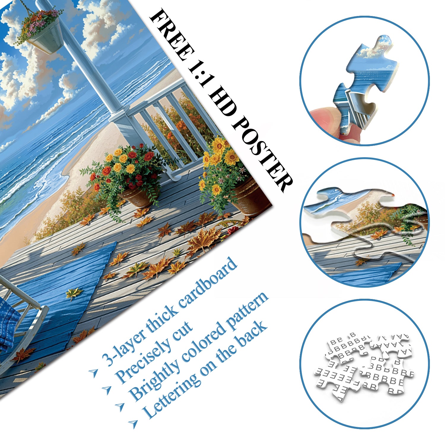 Sea Breeze Jigsaw Puzzles 1000 Pieces