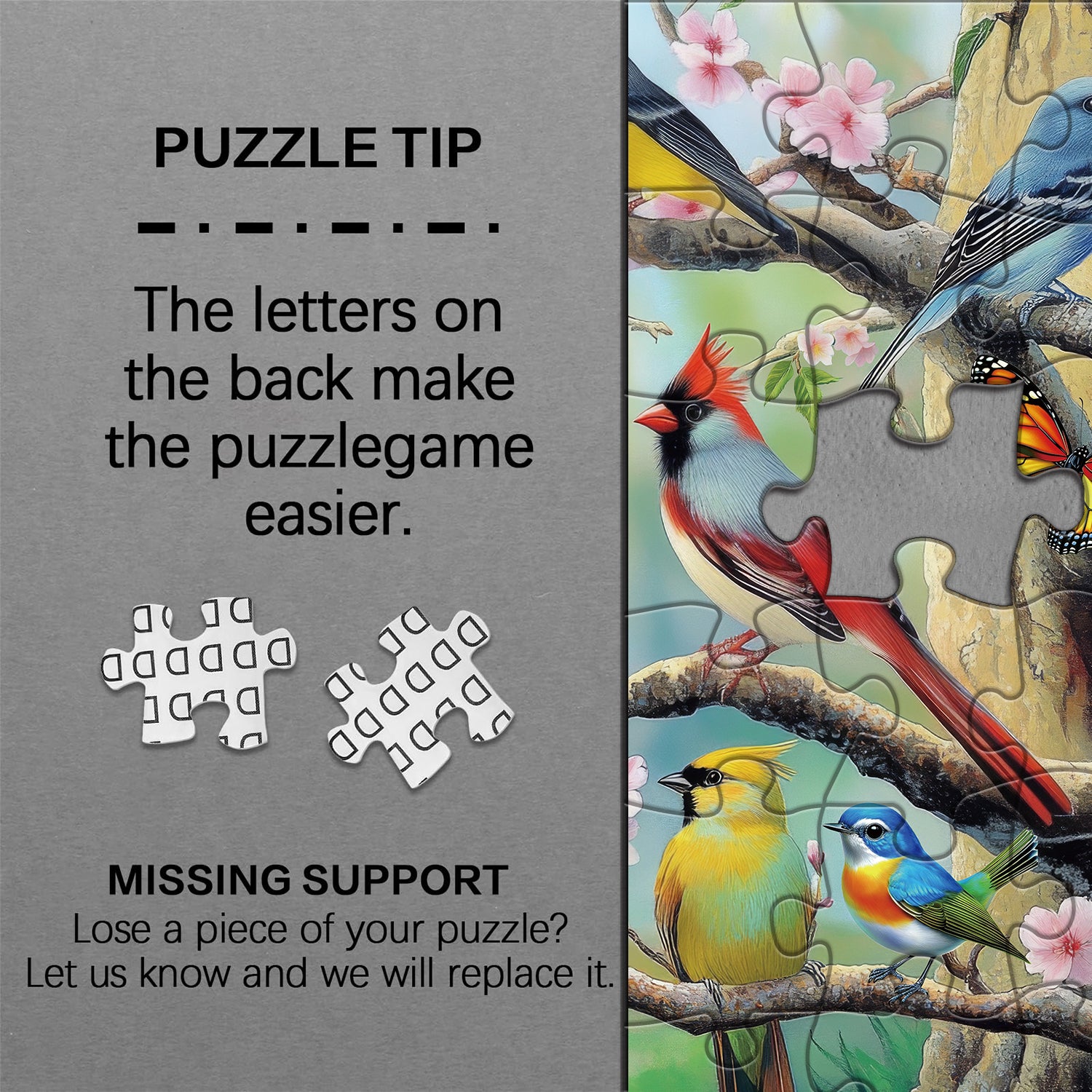 Birdsong Blossoms Puzzles de puzzle 1000 pièces