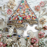 Puzzle de la maison de champignon 1000 pièces