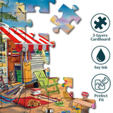 Seaside Camping -Puzzle 1000 Stücke
