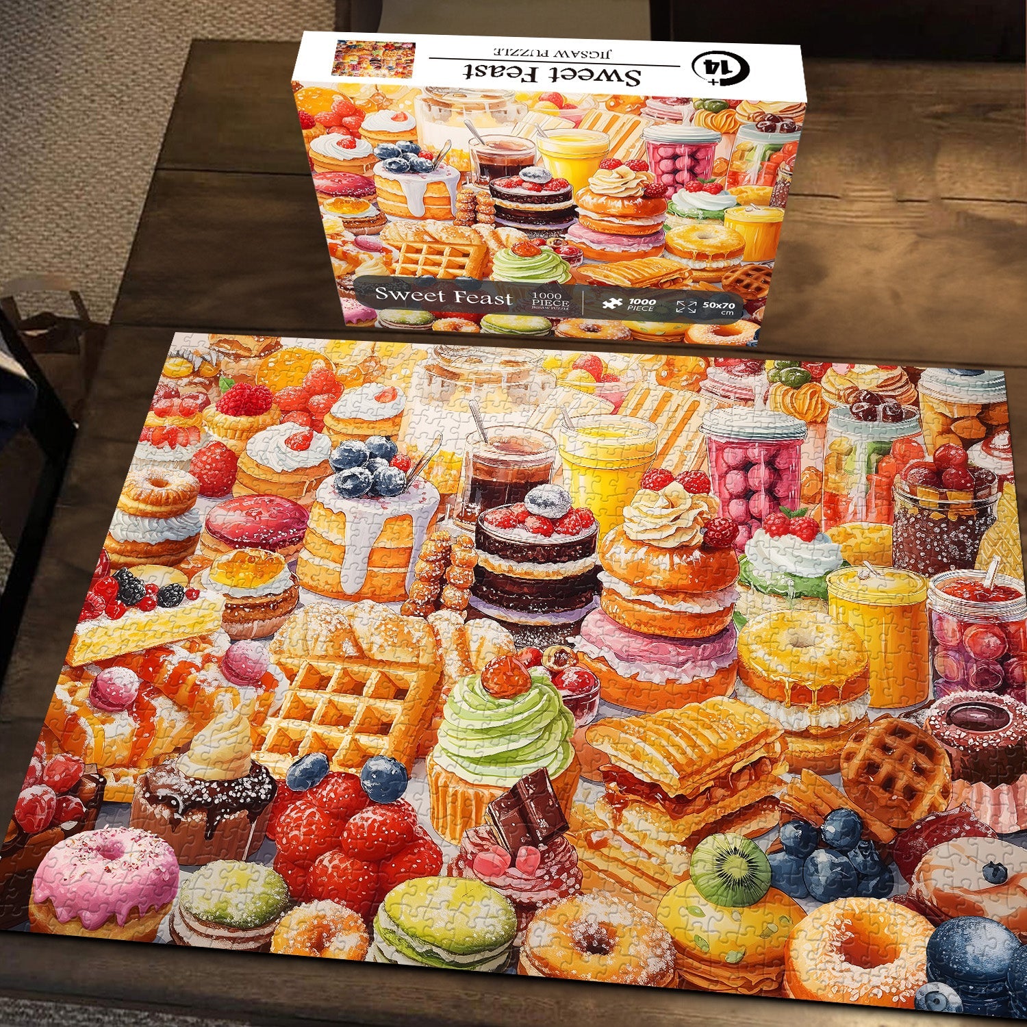 Sweet Feast Jigsaw Puzzle 1000 piezas