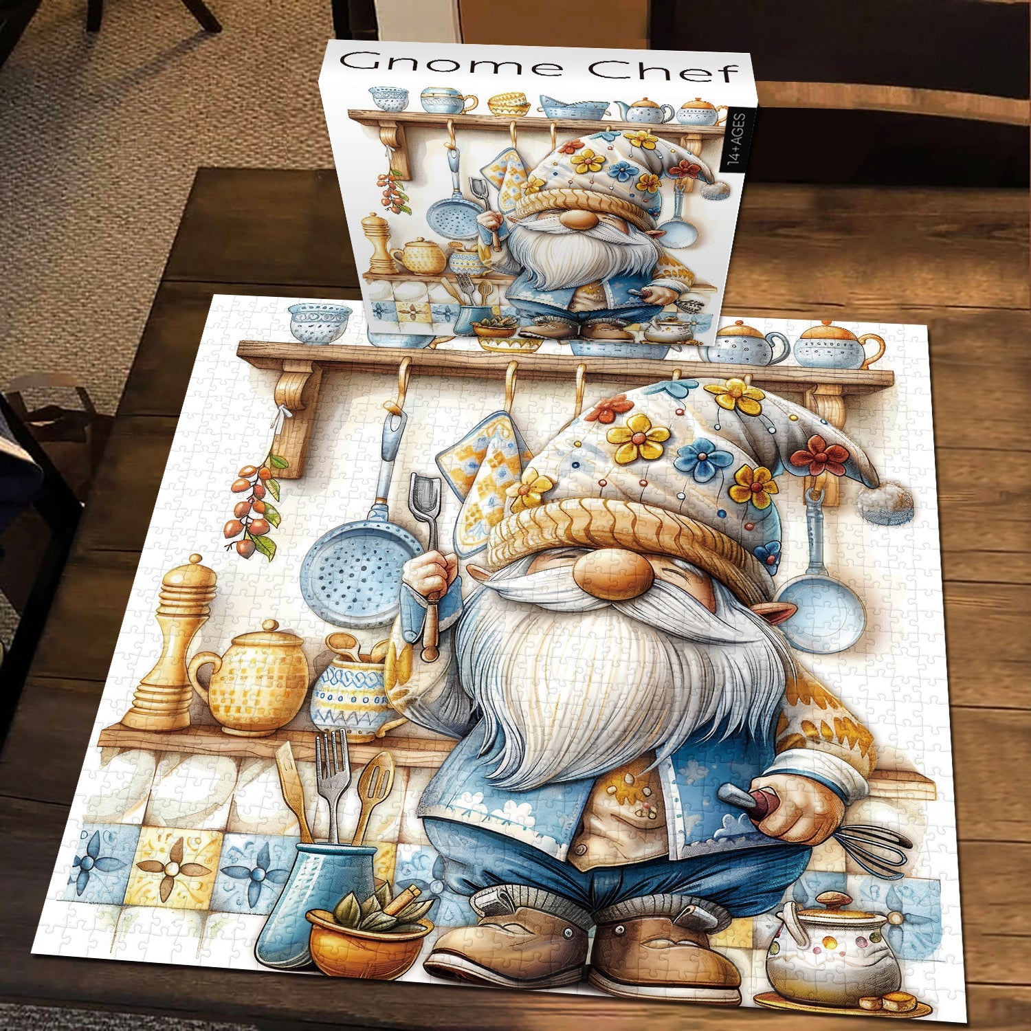 Gnome Chef Jigsaw Rätsel 1000 Stücke