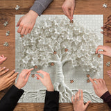 Puzzle Albero Della Bianchezza 1000 Pezzi