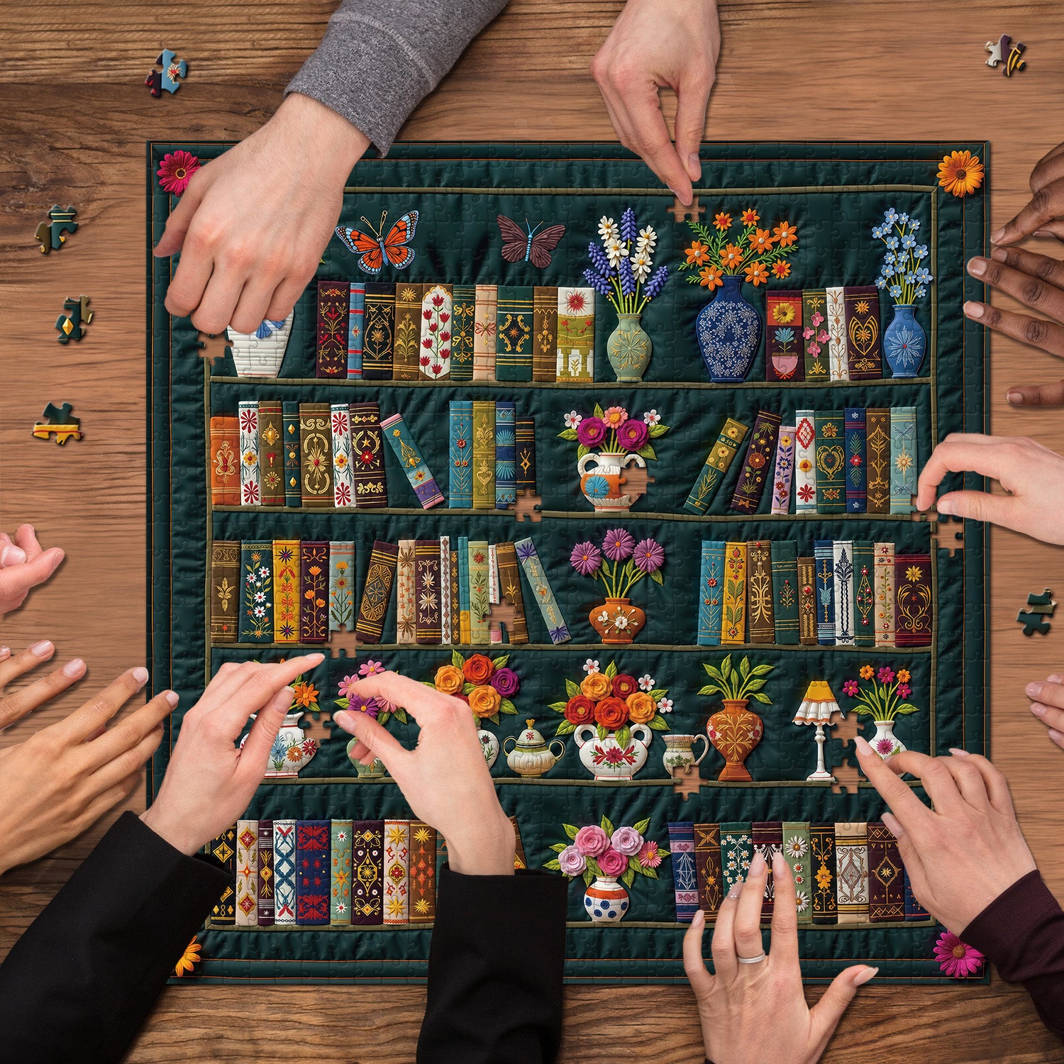 Shelf Garden Jigsaw Puzzle 1000 Pieces