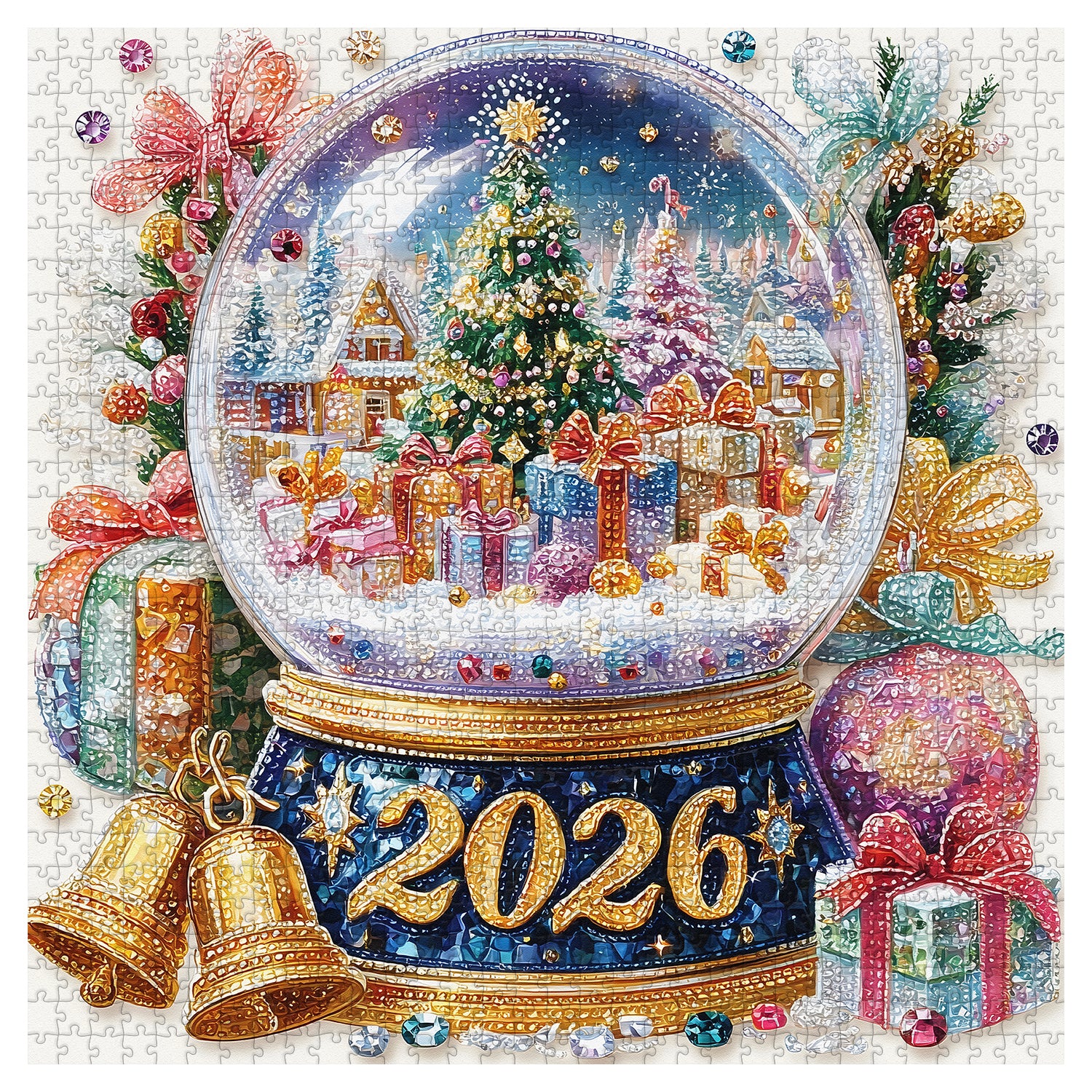 Puzzle di Natale Cristallo 2026 da 1000 pezzi