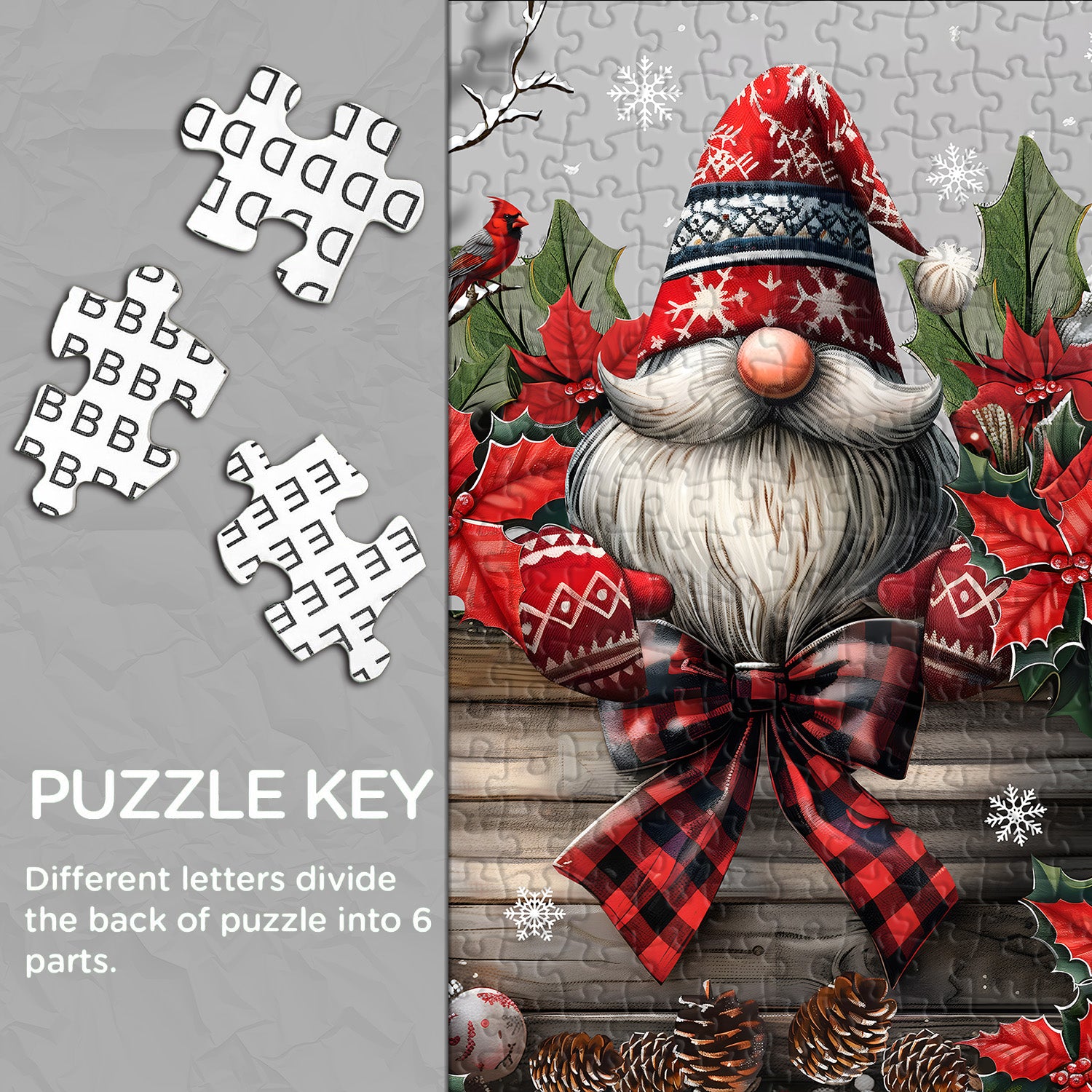 Rompecabezas de ternero Blossom 1000 piezas