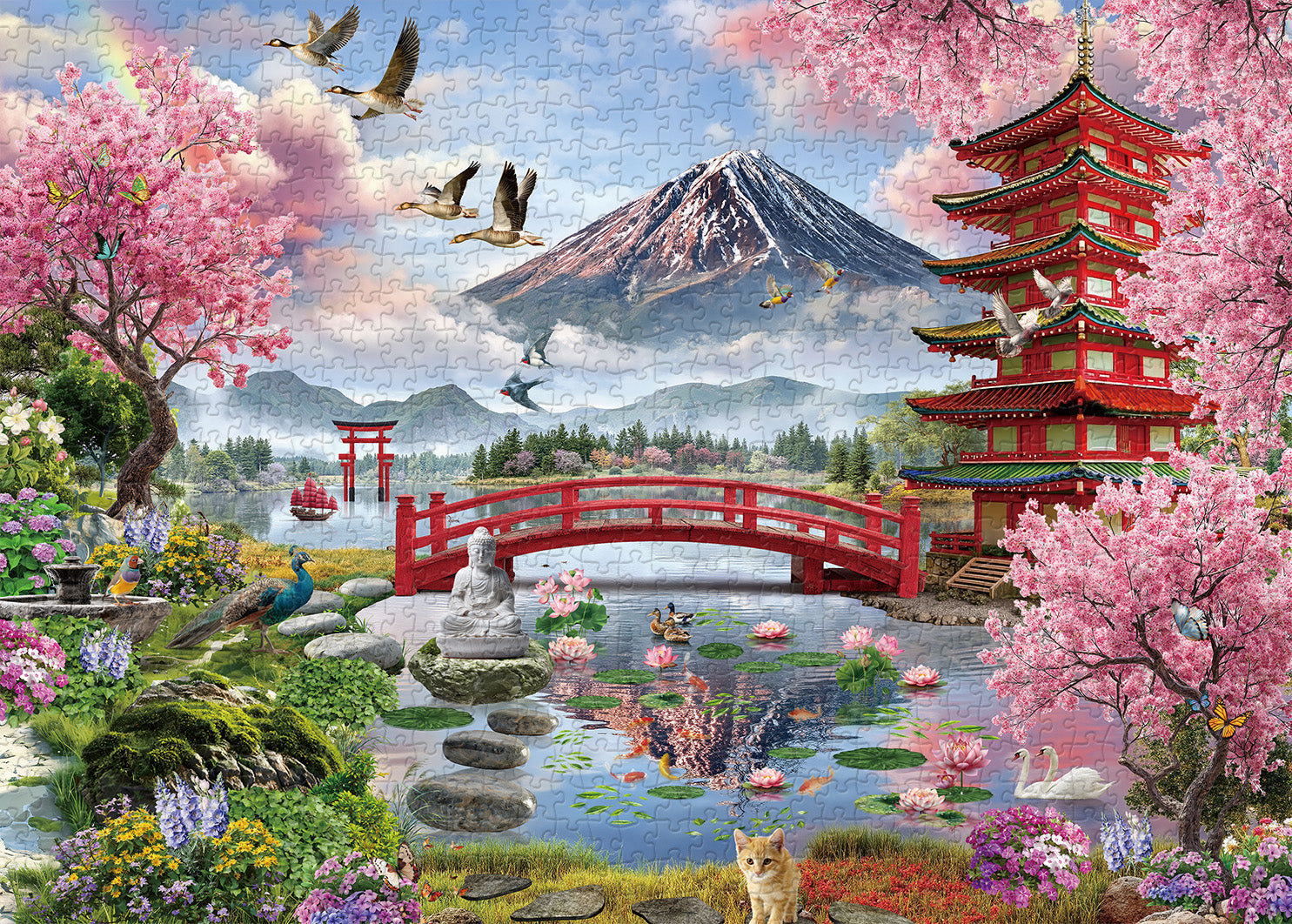 Spring Dream Jigsaw Puzzle 1000 Pieces