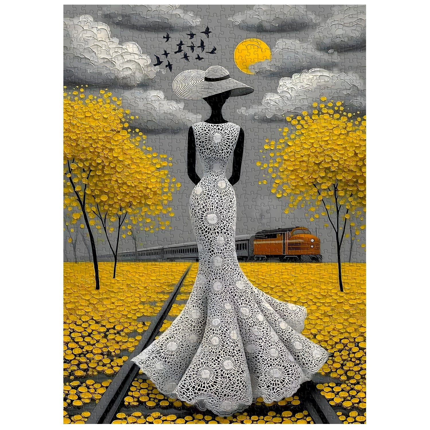 Trajectoire élégante Puzzle de puzzle 1000 pièces