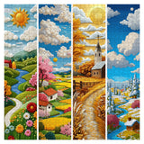 Puzzle en bois Stitched Seasons 1000 pièces