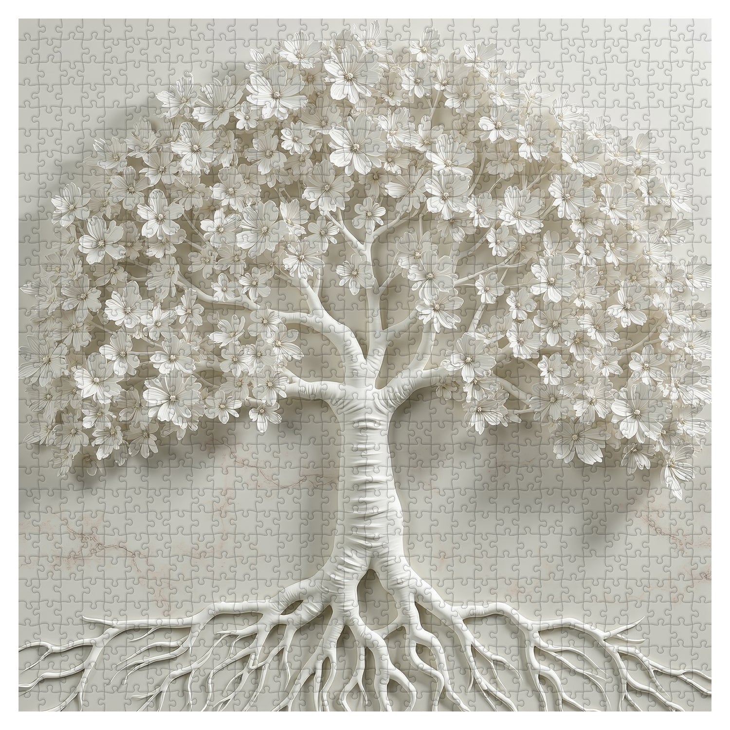 Puzzle Albero Della Bianchezza 1000 Pezzi