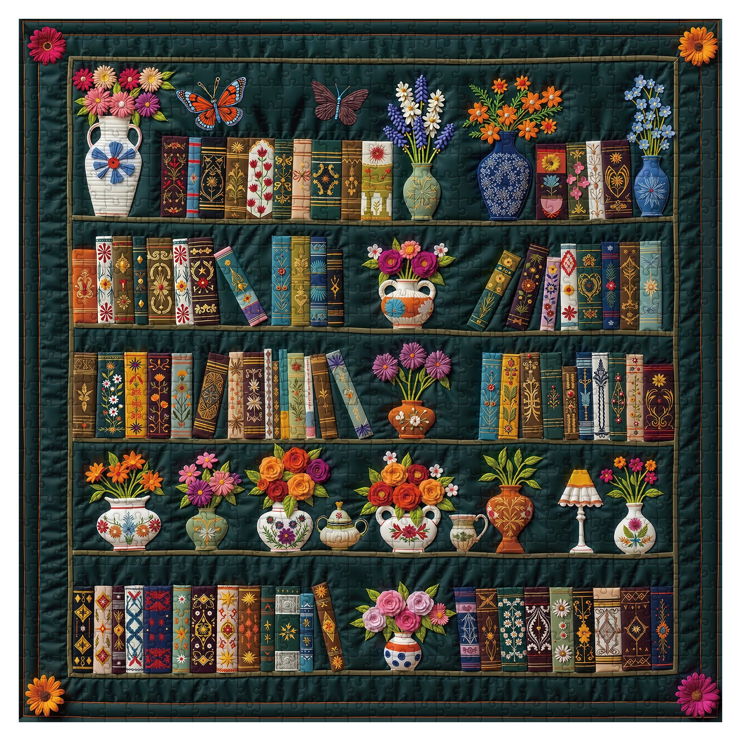 Shelf Garden Jigsaw Puzzle 1000 Pieces