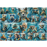 Puzzle de puzzle des bestioles sous-marines 1000 pièces