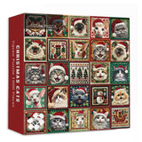 Freudige Weihnachts -Puzzles 1000 Stücke