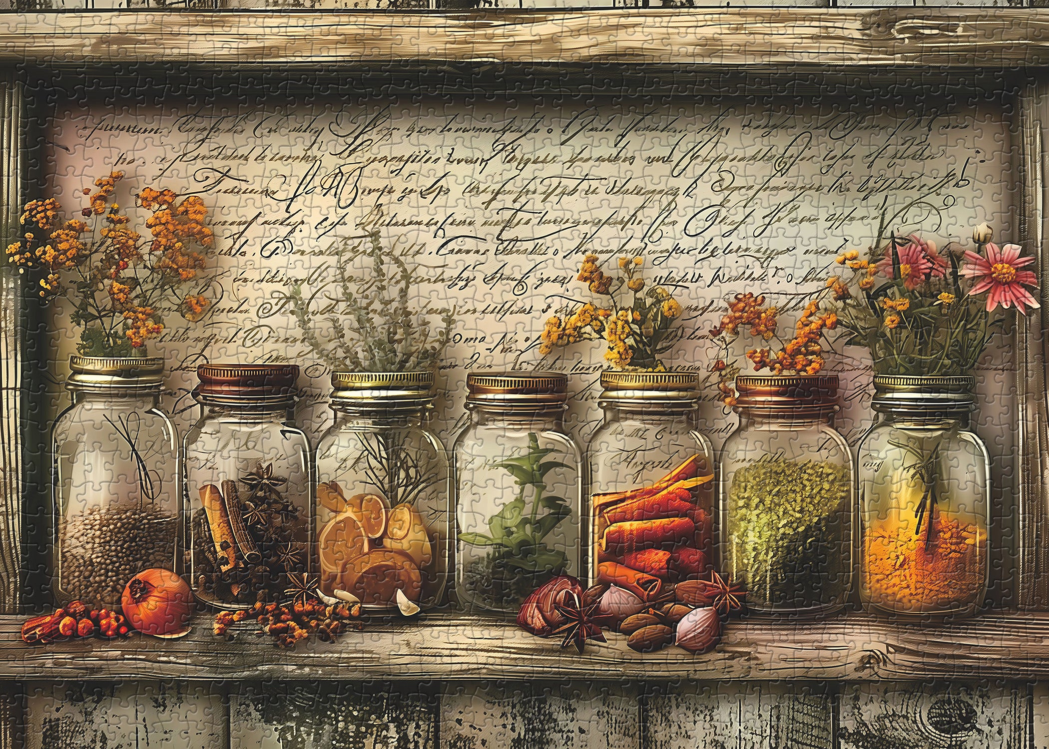 Puzzle spezie naturali puzzle 1000 pezzi