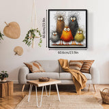 Punti di puzzle di pollo astratto 1000 pezzi