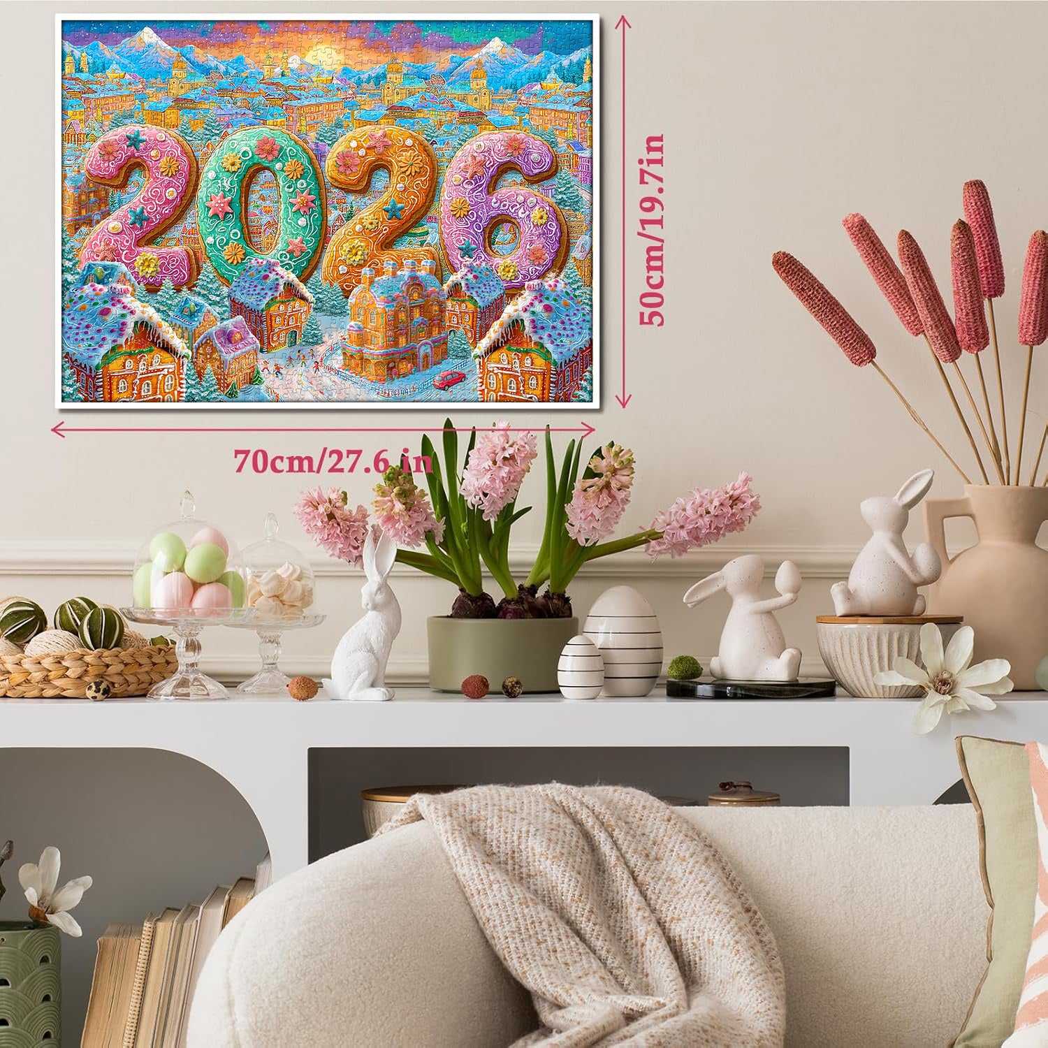Happy 2026 Jigsaw Puzzle 1000 Piece