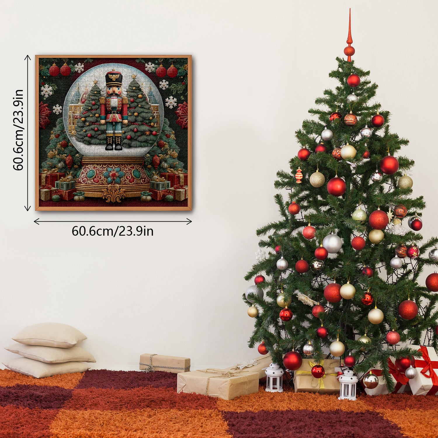 Schiaccianoci Snow Globe puzzle puzzle 1000 pezzi