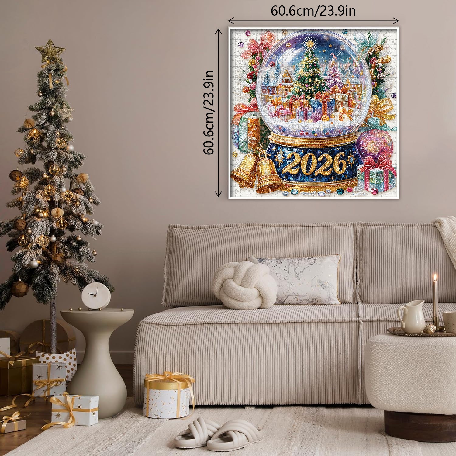 Puzzle di Natale Cristallo 2026 da 1000 pezzi