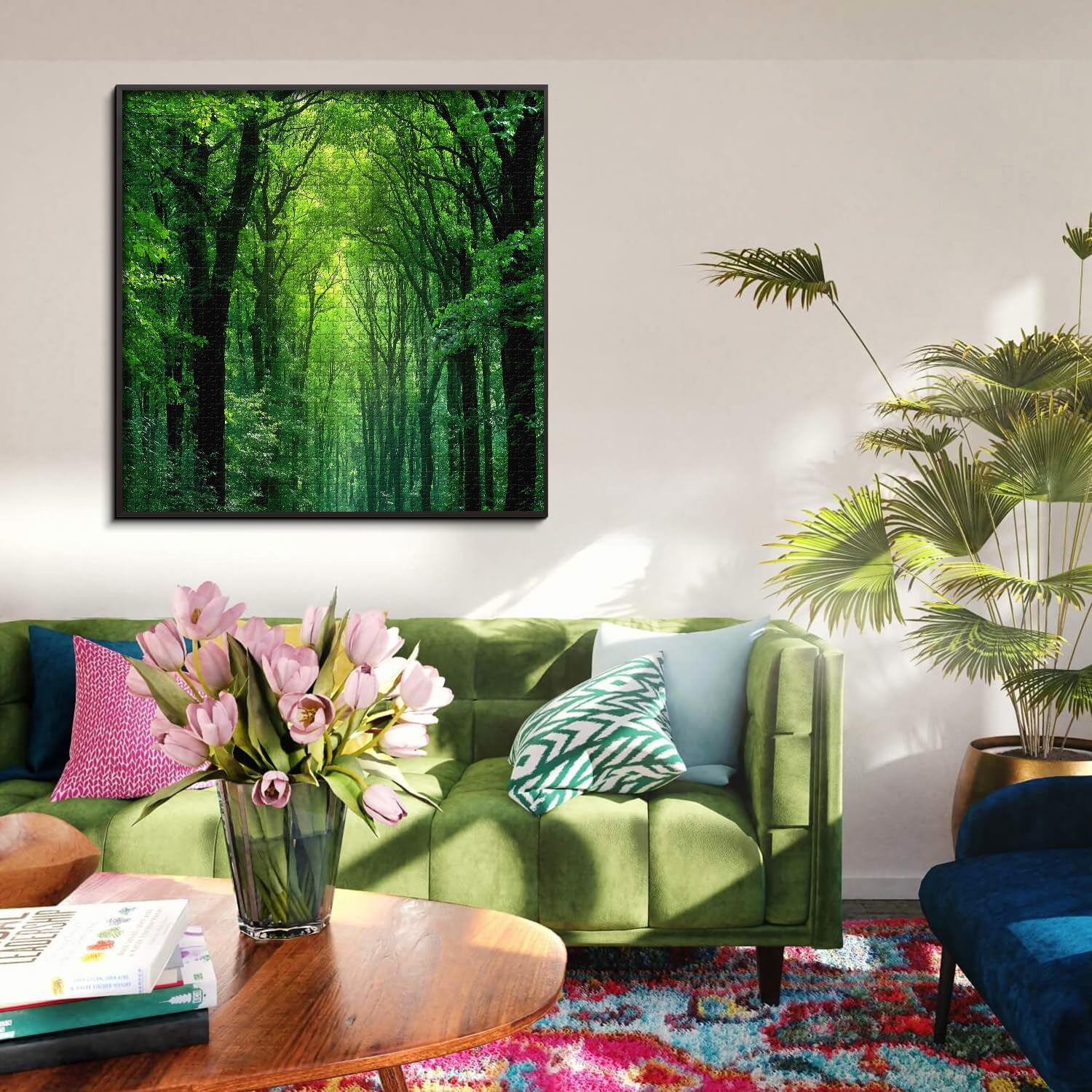 Rompecabezas de Bosque Tranquilo de 1000 Piezas