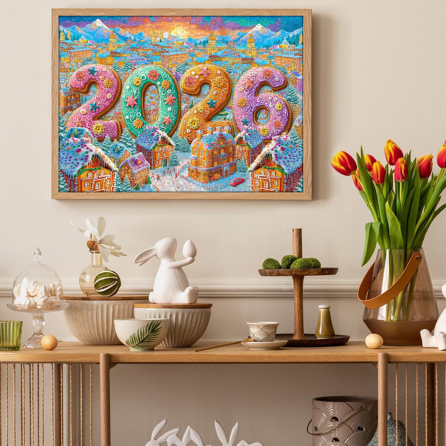 Happy 2026 Jigsaw Puzzle 1000 Piece