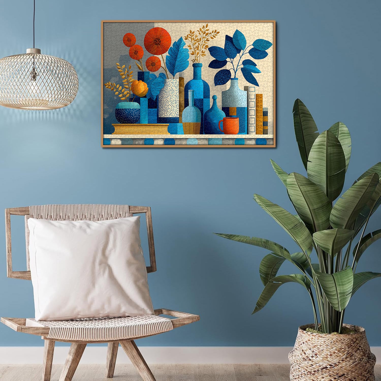 Variazioni nel puzzle Blue puzzle 1000