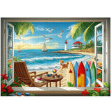 Colorful Coast Jigsaw Puzzles 1000 Pieces