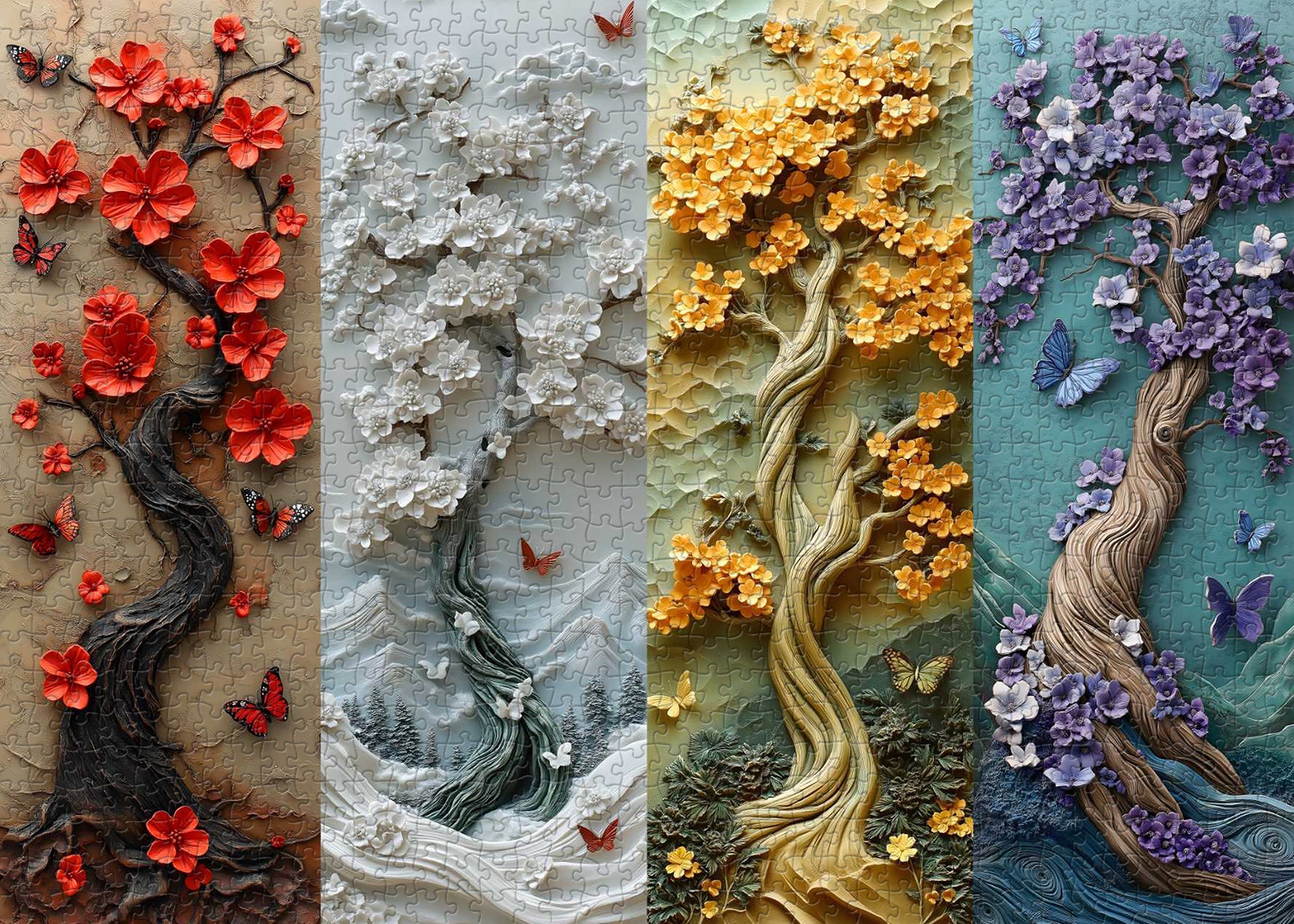 Puzzle Blossom Quartet da 1000 pezzi