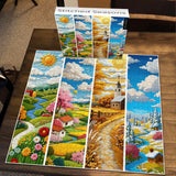 Puzzle en bois Stitched Seasons 1000 pièces