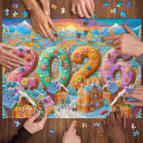 Happy 2026 Jigsaw Puzzle 1000 Piece