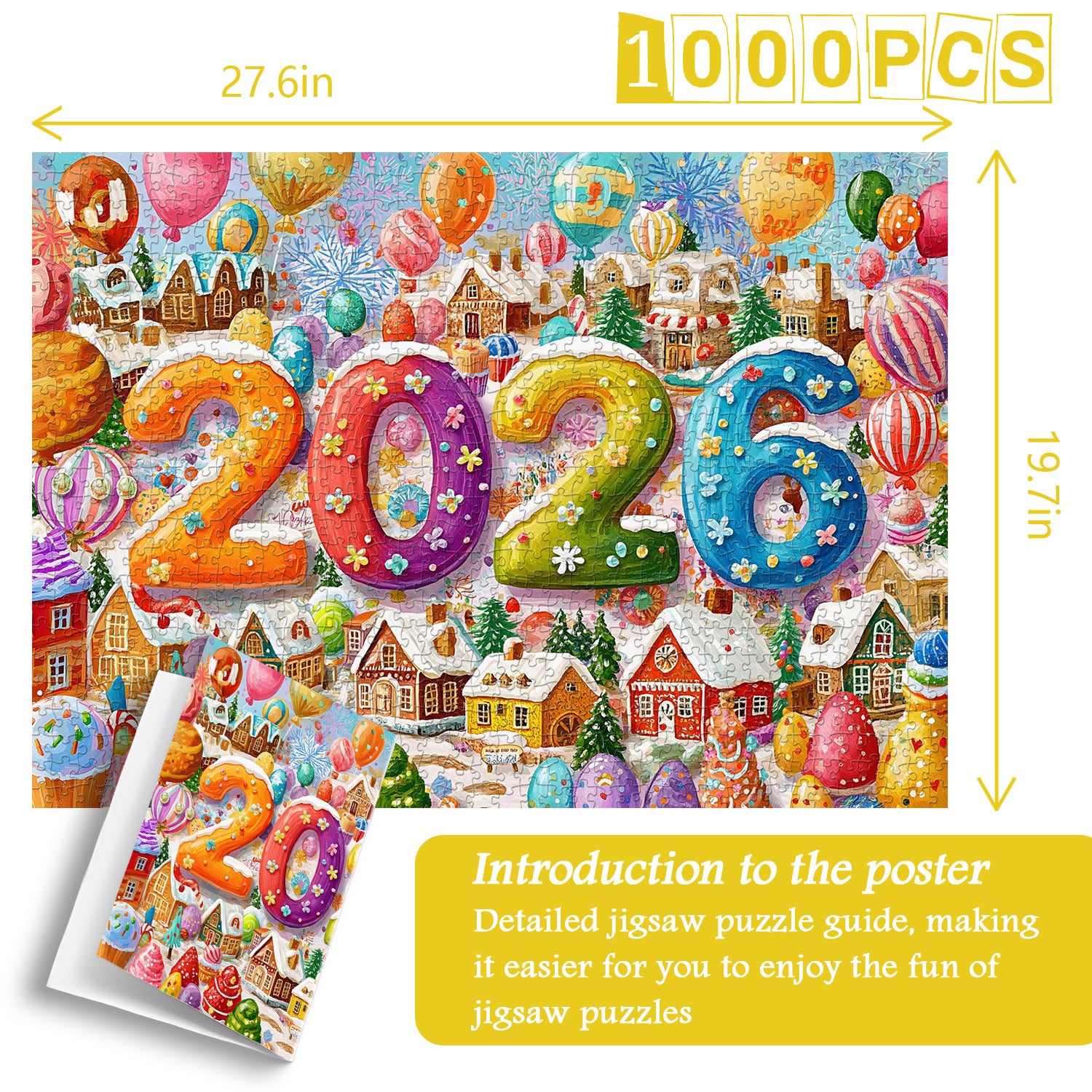 Sweet 2026 Jigsaw Puzzle 1000 Piece