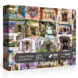 Straßenblumenausstellung Jigsaw Puzzle 1000 Stücke