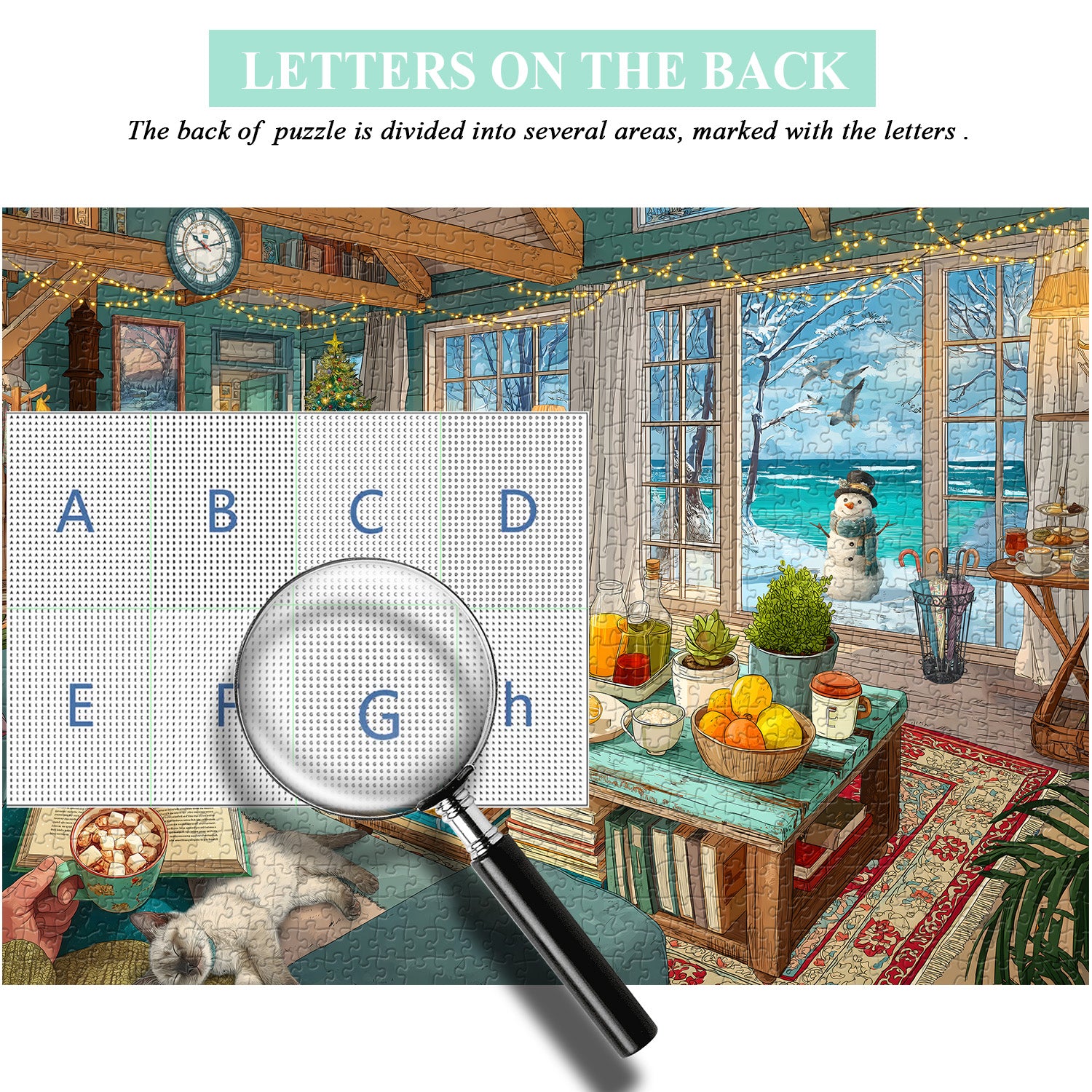 Beach Cottage Jigsaw Puzzle 1000 Pieces