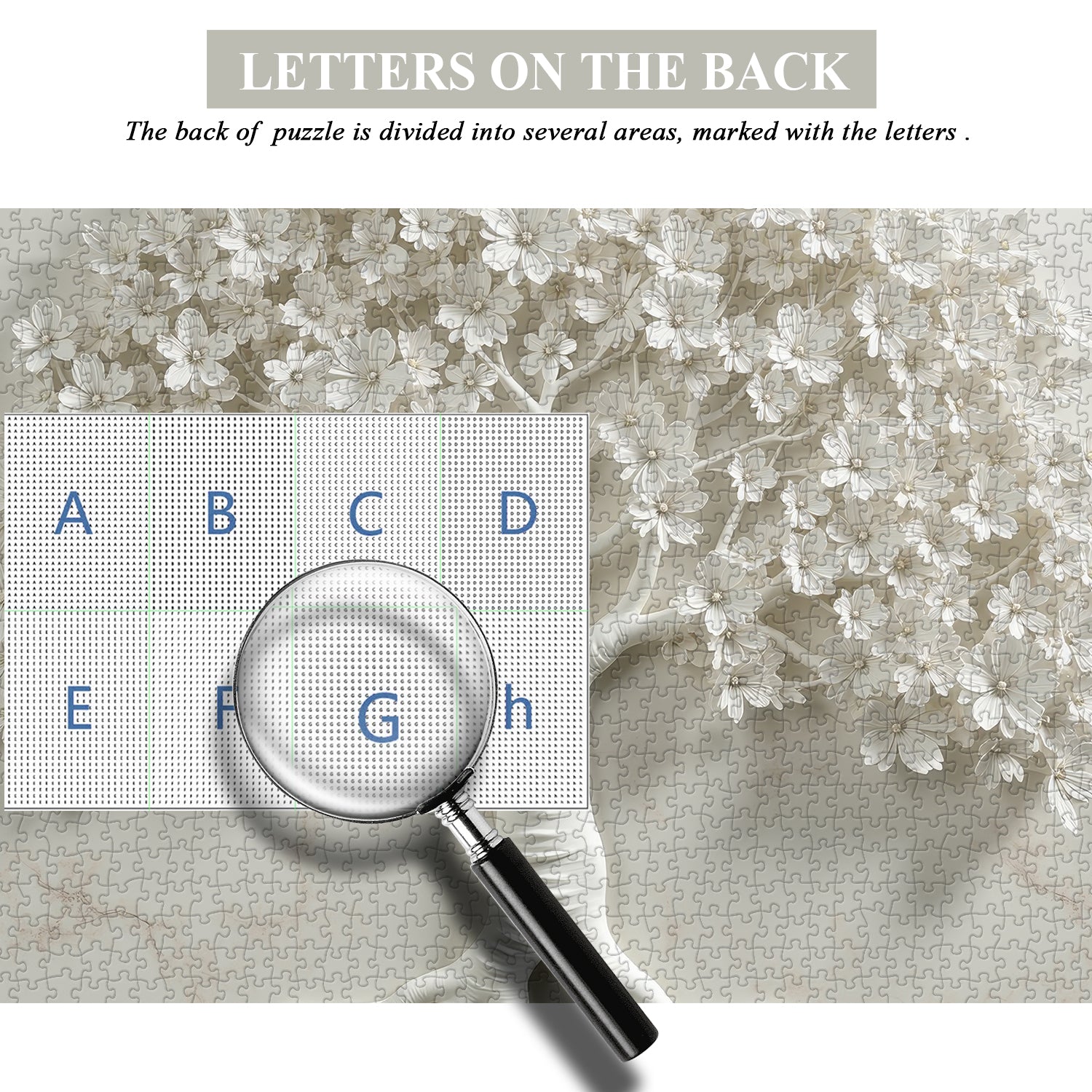 Puzzle Albero Della Bianchezza 1000 Pezzi