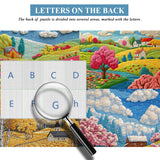 Vier Jahreszeiten Patchwork-Puzzle 1000 Teile