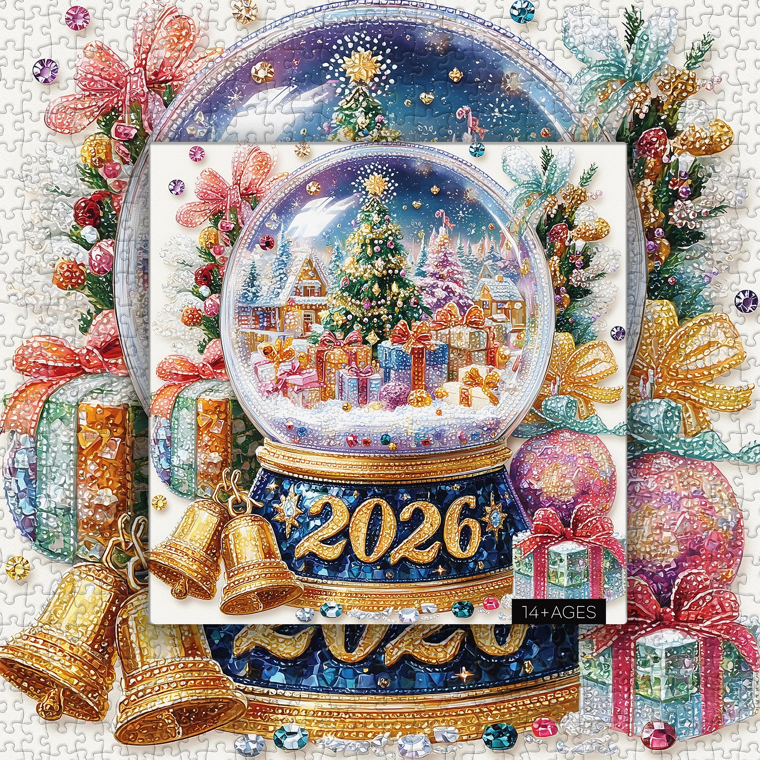 Puzzle di Natale Cristallo 2026 da 1000 pezzi