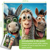 Puzzle del Ranch Ridente 1000 Pezzi